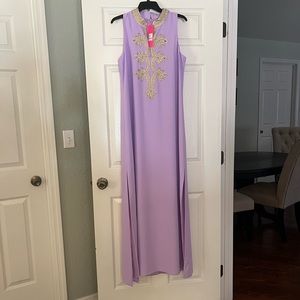 NWT Lilly Pulitzer Jane Maxi Dress/ Size 8 / Purple Iris